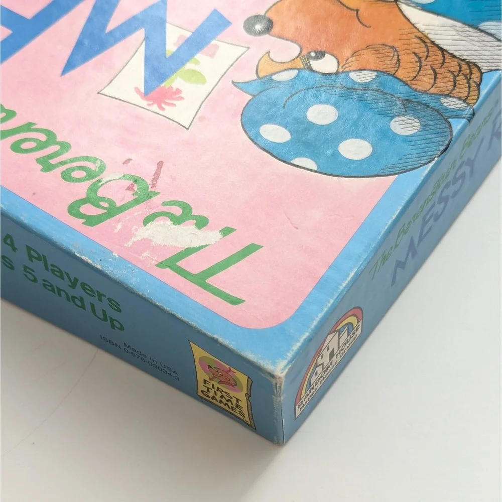 Berenstain Bears Messy Room Board Game 1989 Complete Vintage Puzzle Game EUC!